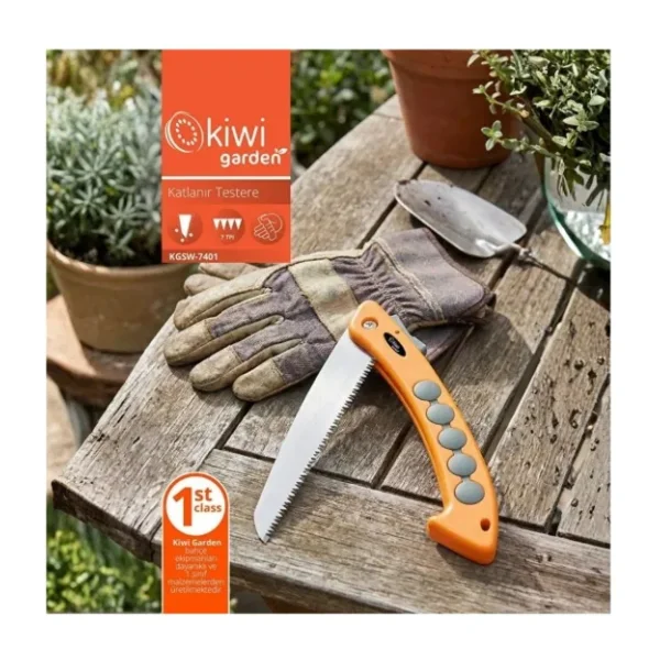 Kiwi Garden KGSW-7401 Katlanır Budama Testeresi
