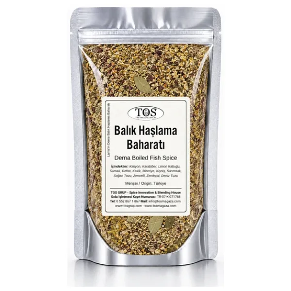 Lamis'in Derne Balık Haşlama Baharatı 100 gr Lamis's Derna Boiled Fish Spice