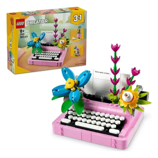 Lego 31169 Creator 3'ü 1 Arada Çiçekli Daktilo