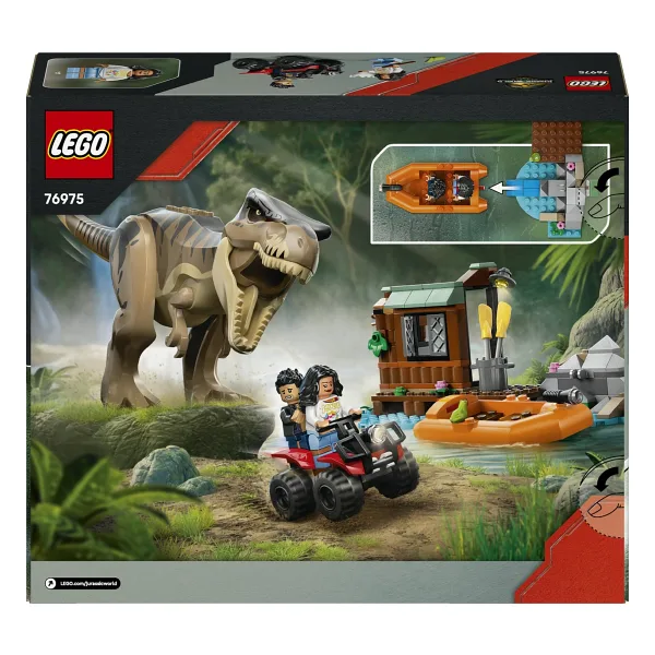 Lego 76975 Jurassic World T.Rex Nehir Kaçışı