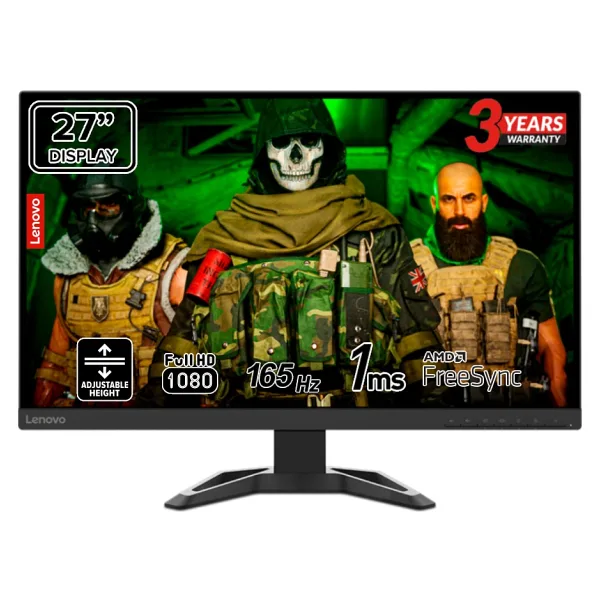 Lenovo G27-30 66E7GAC2TK 27" 1 ms Full HD 165 Hz Oyuncu Monitörü