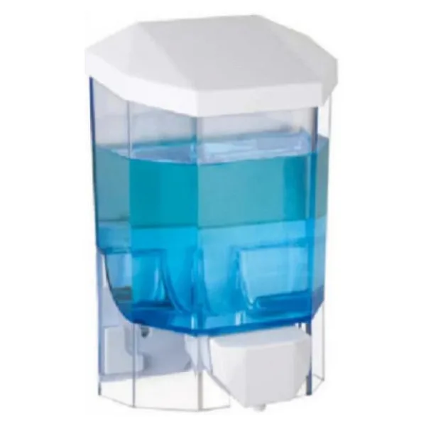 Maxiflow Plastik Şeffaf Sıvı Sabunluk Dispanseri 500 ML