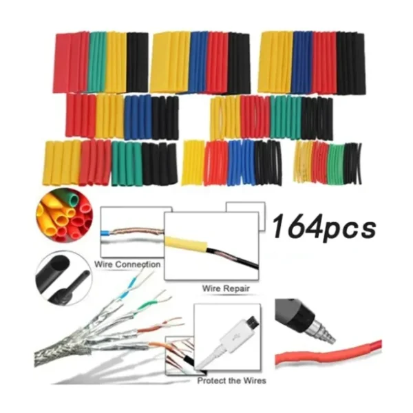 Mucit Home Makaron Set Isı Ile Daralan Kablo Seti 164 Parça 8 Boy