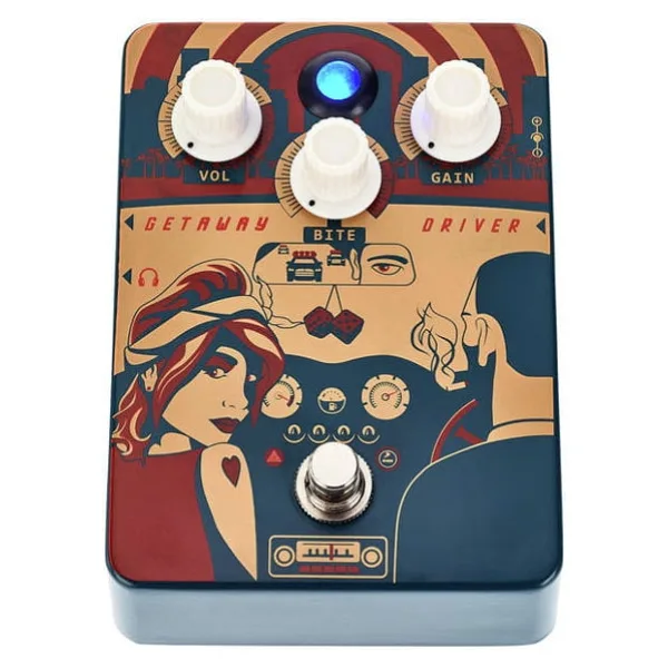 Orange Getaway Driver Overdrive Pedalı