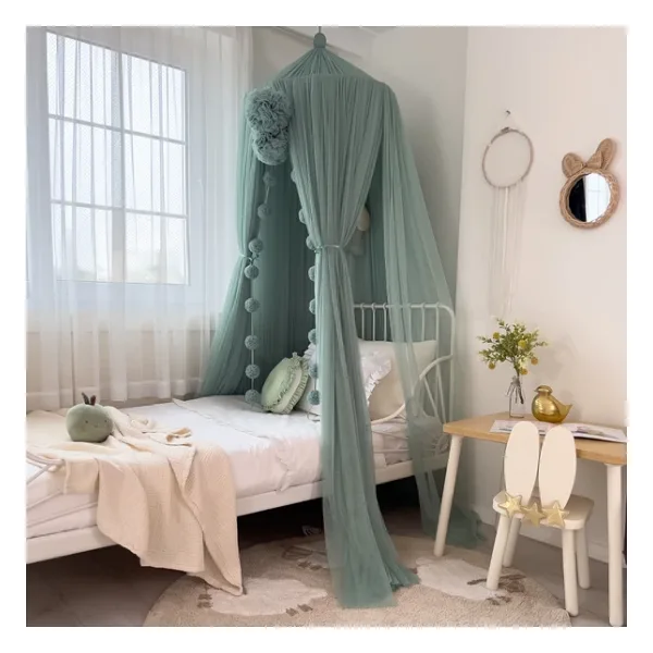 PAMUKA Tül Cibinlik Deluxe Sage Green