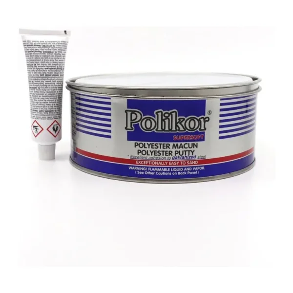 Polikor Süpersoft Polyester Macun 900 Gram + 25 Gram Sertleştirici