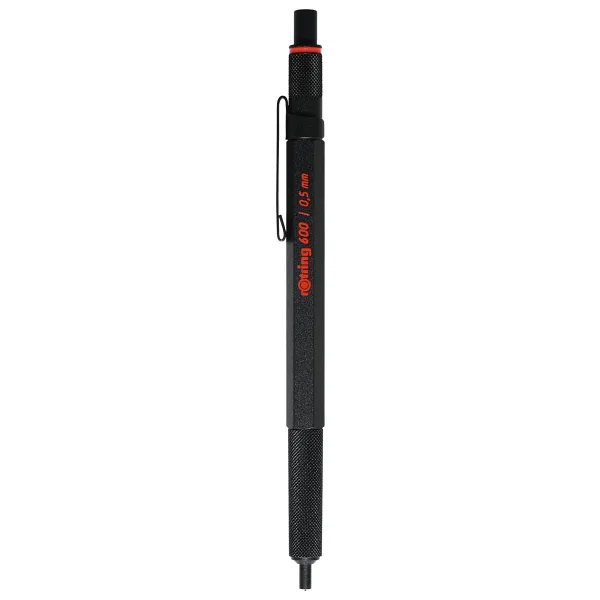 Rotring 600 Siyah 0.5 mm Versatil Uçlu Kalem