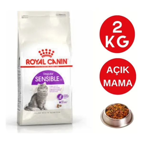 Royal Canin Sensible 33 2 kg Yetişkin Kuru Kedi Maması - Açık Paket