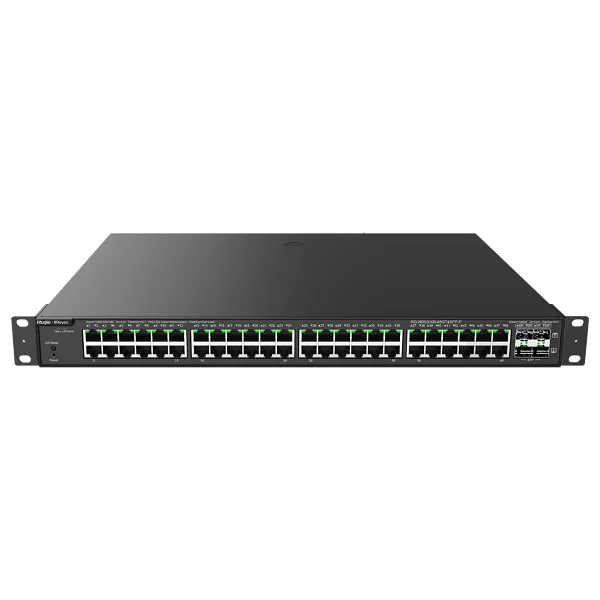 RUIJIE REYEE RG-NBS3100-48GT4SFP-P 48 PORT 10/100/1000 48 PORT POE 4 X SFP 370W RUJIE CLOUD YONETILEBILIR RACK MOUNT SWITCH