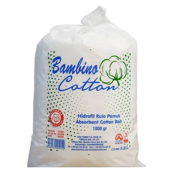 Rulo Pamuk 1 Kg Hidrofil %100
