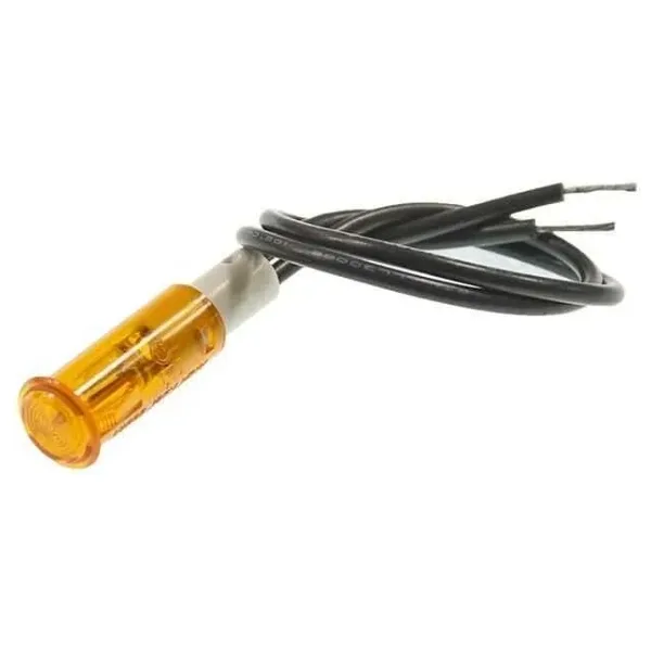 Sarı 9mm Pano Işığı 220V Sinyal Lambası