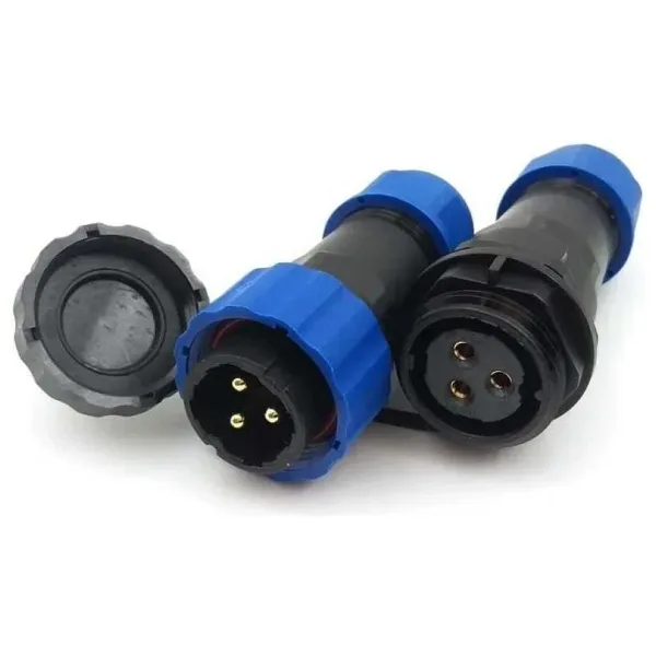SD20 3 Pin 20mm Su Geçirmez Konnektör Takımı