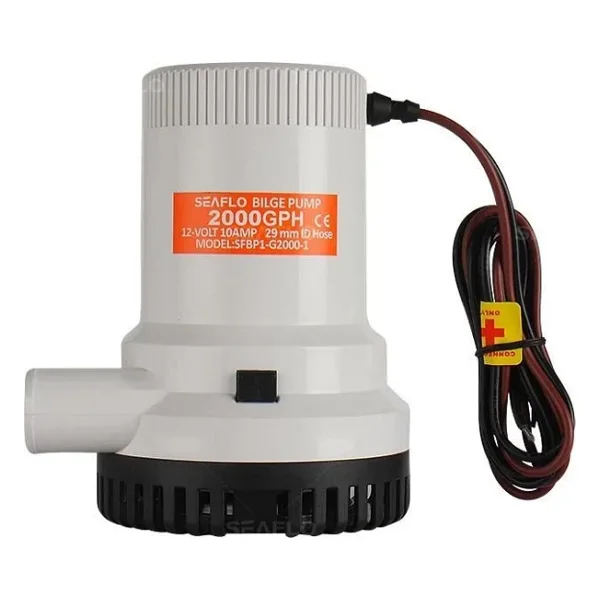 Seaflo Sintine Pompası 2000 GPH 12 V Tekne, Yat Ve Karavan