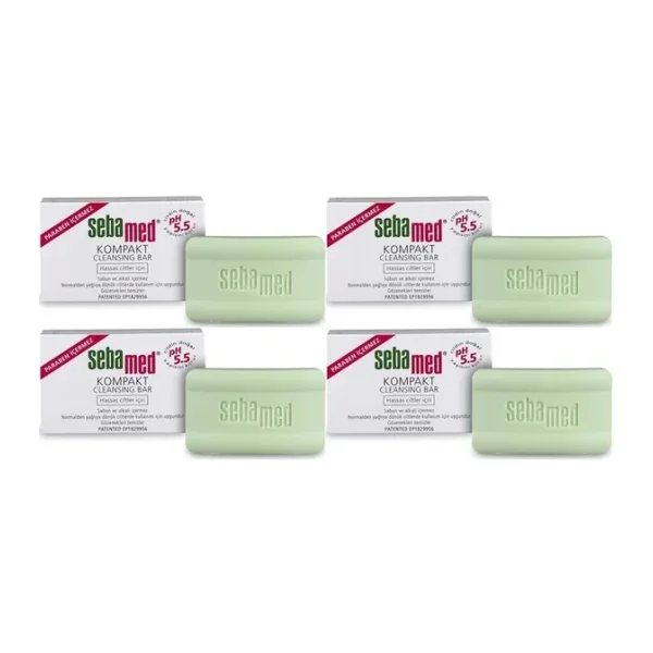 Sebamed Hassas Ciltler için 100 gr 4 Adet Kompakt Sabun