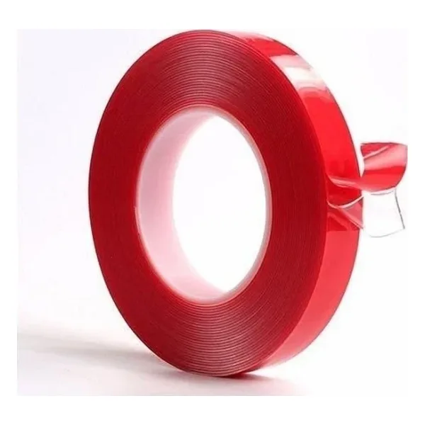 Şeffaf Çift Taraflı Bant 10 mm X 5 Metre Süper Güçlü Montaj Bandı