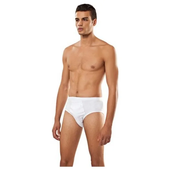 Seher Erkek Slip Külot Beyaz 6'Lı Paket