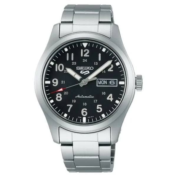 Seiko 5 Sports Field SRPG Çelik Kordon Erkek Kol Saati