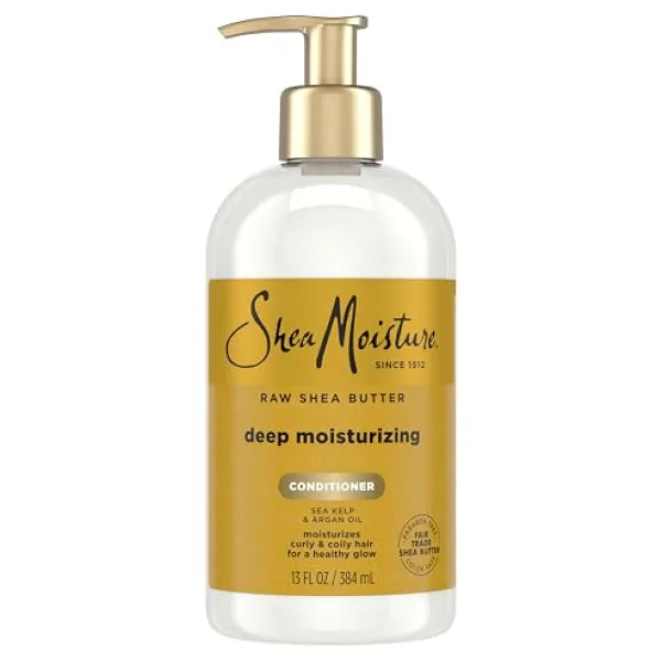 SheaMoisture Kuru, Hasarlı Saç Kremi, Shea Tereyağı Silikonsuz Saç Kremi, Kıvırcık Saçlar için, 13 oz