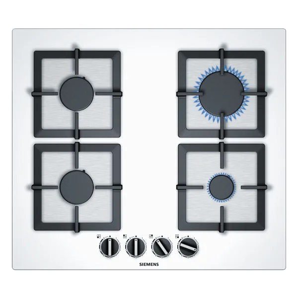 Siemens EP6A2PB20O Doğalgazlı Beyaz Cam Ankastre Ocak