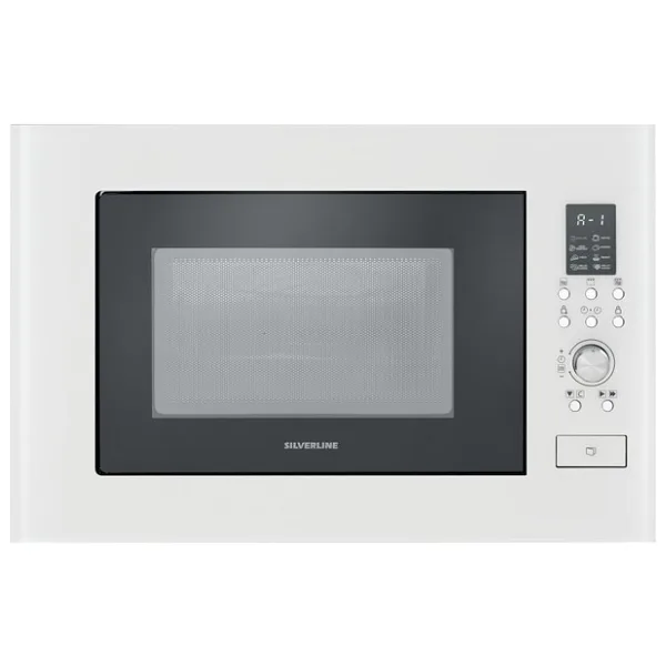 Silverline MW9018 Izgaralı Mikro Dalga Fırın Beyaz - Siyah