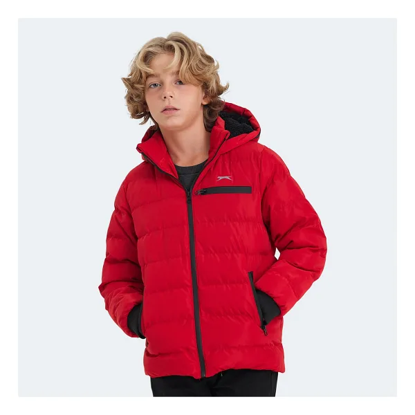 Slazenger Captain Kapüşonlu Çocuk Şişme Mont
