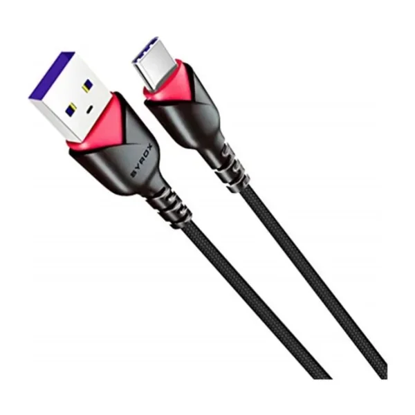 Syrox C92 1 m 2A USB to Type-C Şarj Kablosu