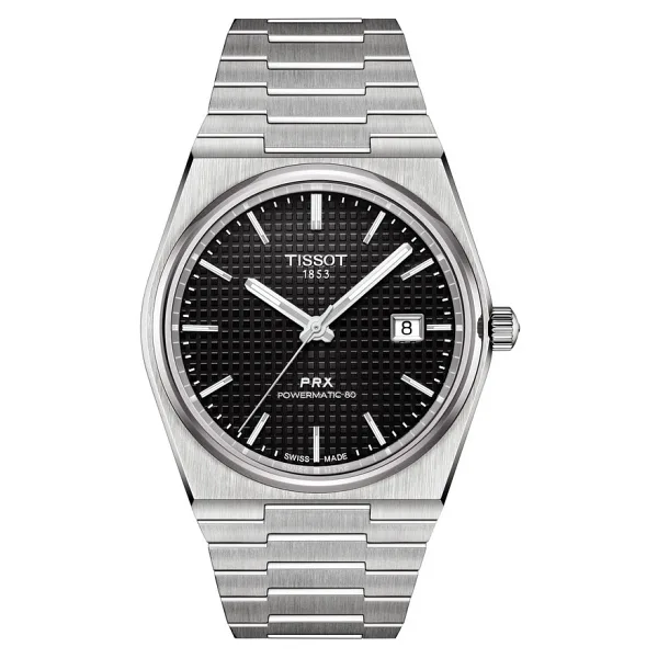 Tissot PRX Powermatic 80 T137.407.11.051.00 Çelik Kordon Siyah Erkek Kol Saati