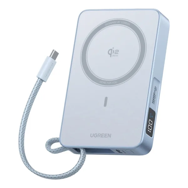 Ugreen MagFlow 10000 mAh Hızlı Şarj MagSafe Powerbank