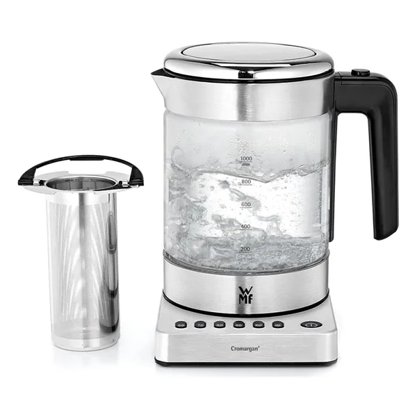 WMF Kitchenminis 7211003374 1 lt Cam Su Isıtıcısı + Çay Makinesi