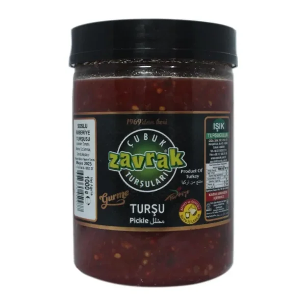 Zavrak Soslu Biberiye Turşusu 1 kg