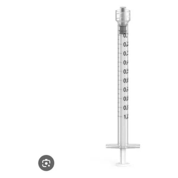 1 Cc Luerlock Kilitli İğnesiz Enjektör 100 Adet