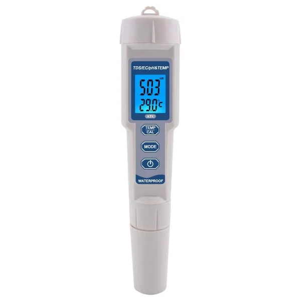 AEK-Tech PH-3508 4'ü 1 arada PH Metre TDS EC ve Sıcaklık Ölçer
