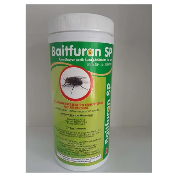 Baitfuran SP Suda Çözülebilen Karasinek Tozu 1 Kg