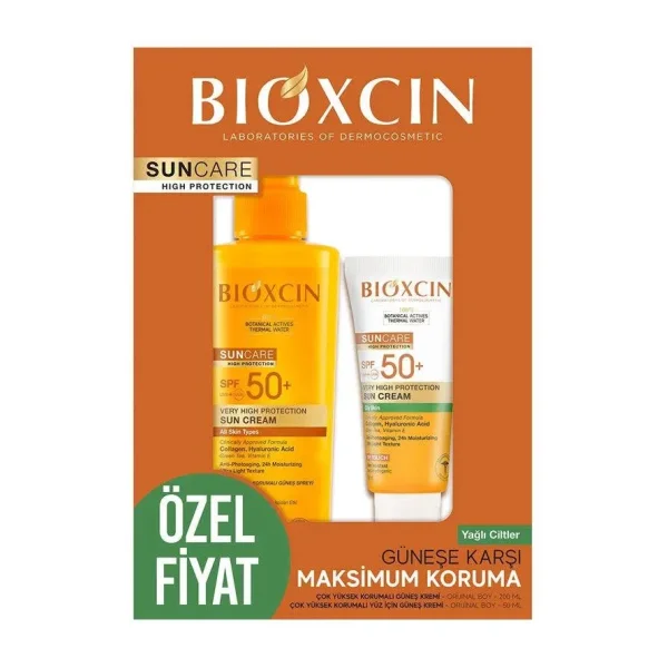 Bioxcin Güneşe Karşı Maksimum Koruma Seti - Yağlı Ciltler