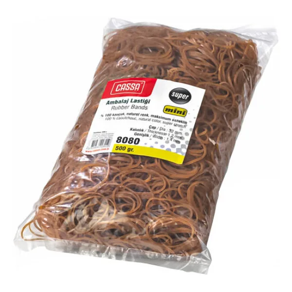 Cassa 8080 500 gr Mini Kauçuk Ambalaj Lastiği