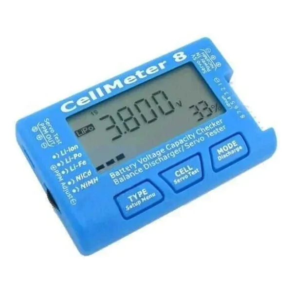 Cellmeter 8 Çok İşlevli Dijital Güç Servo Test Cihazı