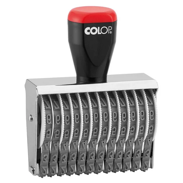 COLOP 07012 BANDLI NUMARATÖR - 7MM/12 HANELİ