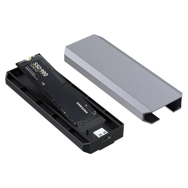 Coverzone M2 Ssd Harici Okuyucu Ve Yazıcı 10 Gbps Type-C Harici Bellek Kart Okuyucu Nvme - Ngff - Zr965