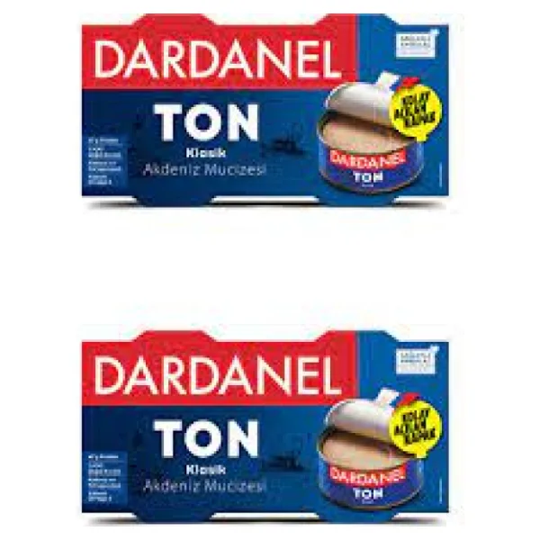Dardanel Klasik Ton Balığı 2 x 140 gr x 4 Adet