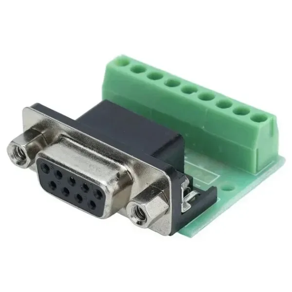 DB9 9-Pin Dişi Terminal Block Adaptörü