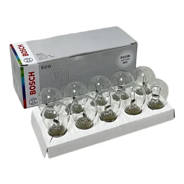 Eco 12V 21W 93 Ba15s Tek Duy, Duz Tirnak, Sinyal, Fren, Stop, Sis Ampulu 10 Adet