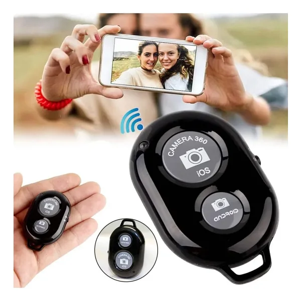 EN SİGA Bluetooth Uzaktan Fotoğraf Ve Video Çekme Kumanda Pilli Tüm Telefonlara Uyumlu