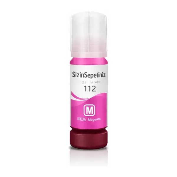 Epson 112 Magenta Kırmızı Şişe Mürekkep 13T06C34A