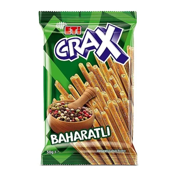 Eti Crax 50 gr Baharatlı Çubuk Kraker