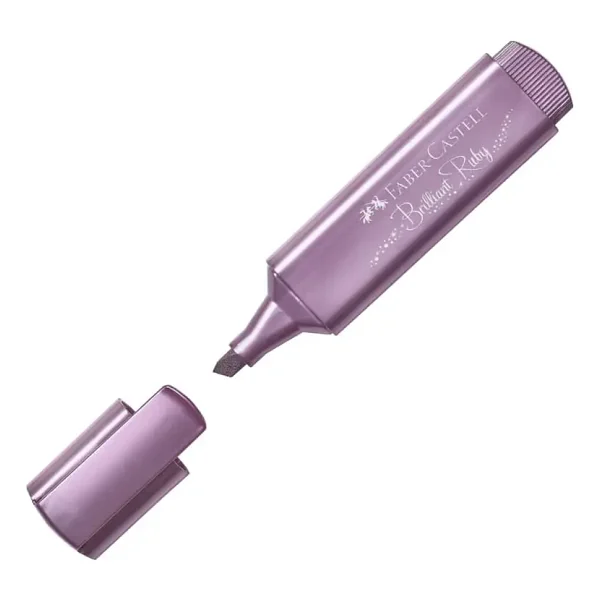 Faber-Castell 1546 Metalik Yakut Fosforlu Kalem