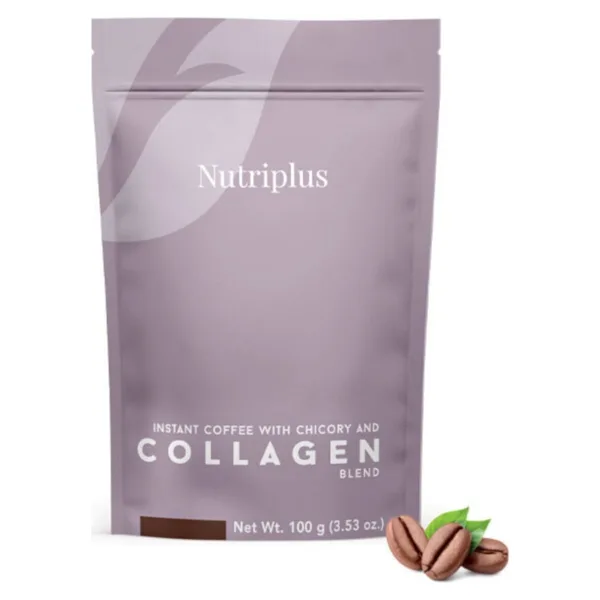 Farmasi Kolajenli Hindiba Kahve Nutriplus Collagen Blend Instant Coffee 100 gr - 1 Adet - Öğütülmüş