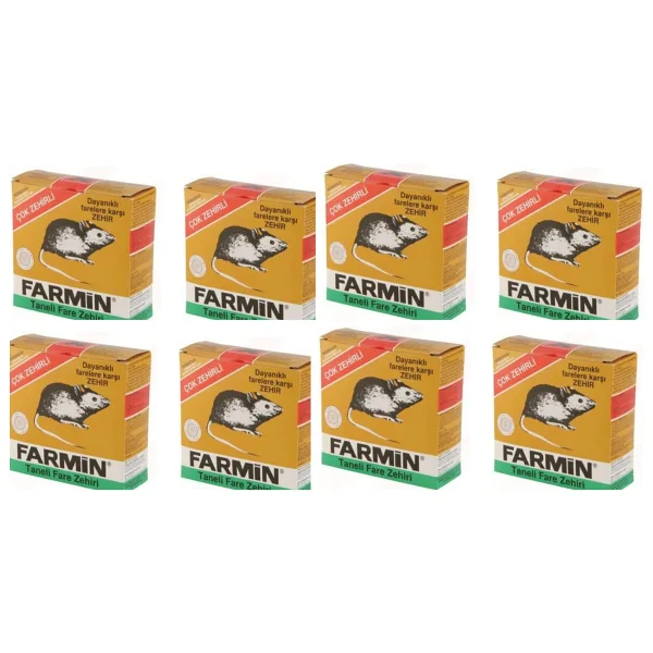 Farmin Tane Buğday Fare Ze.hiri 250 gr X 8 Adet
