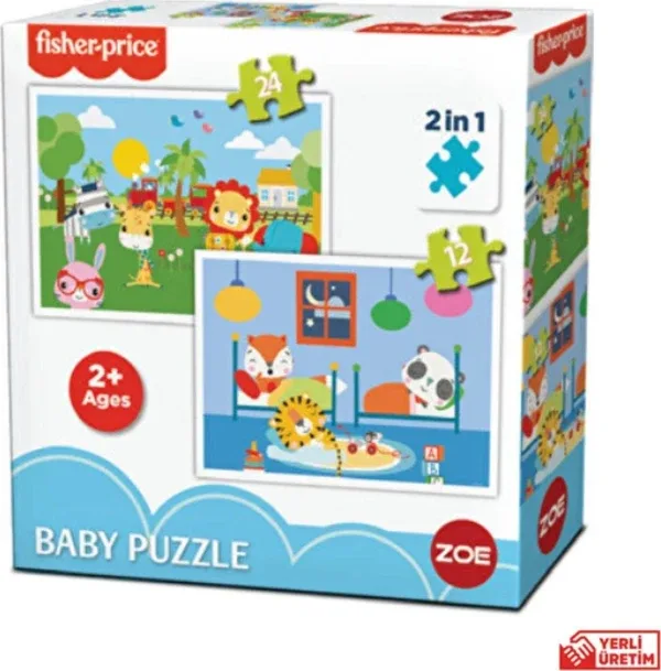 Fisher Price 2 in 1 Little People Puzzle 13406