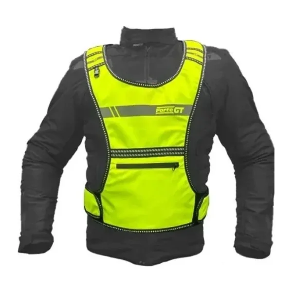 Forte Gt Xbyc 1179 Motosiklet Reflektif Yelek Yanları Ayarlanabilir Cırtlı 2XL-6XL Beden