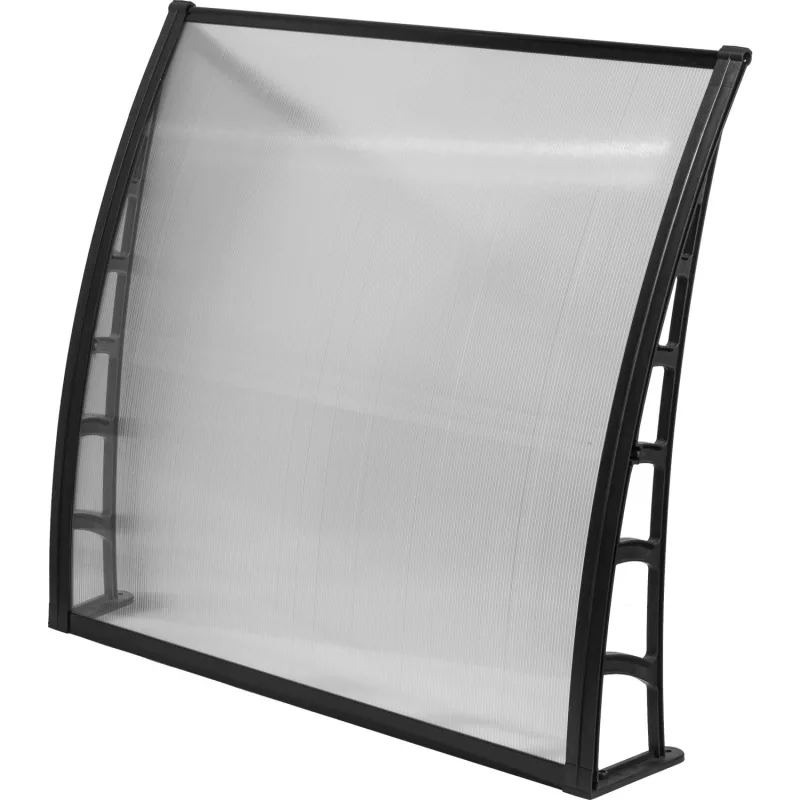Gardenplast Cosmos Kapı Pencere Üstü Pratik Sundurma 105x120 - Şeffaf